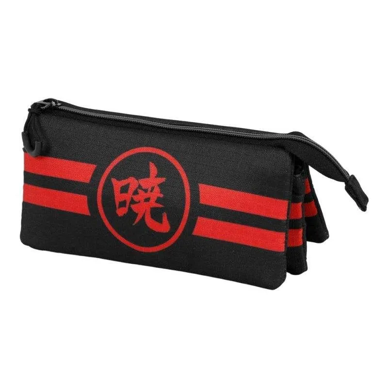 Astuccio Scolastico Triplo Portatodo Karactermania Naruto Akatsuki - immagine 1