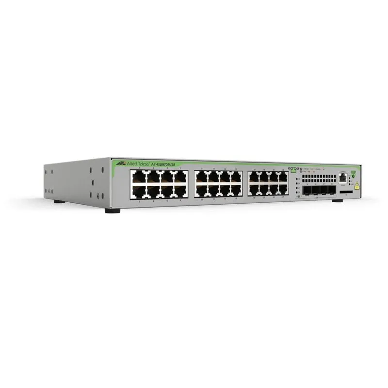 Switch Gestito Allied Telesis GS970M 24 Porte Gigabit Ethernet 1U - immagine 1