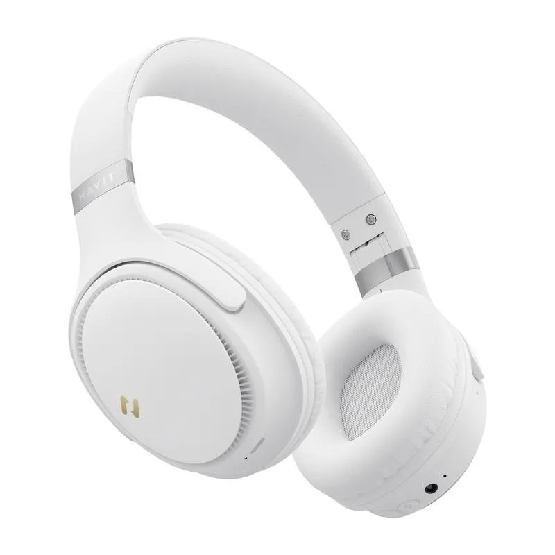 Auricolari HAVIT Pro ANC Bluetooth wireless sportivi con microfono bianco - immagine 1