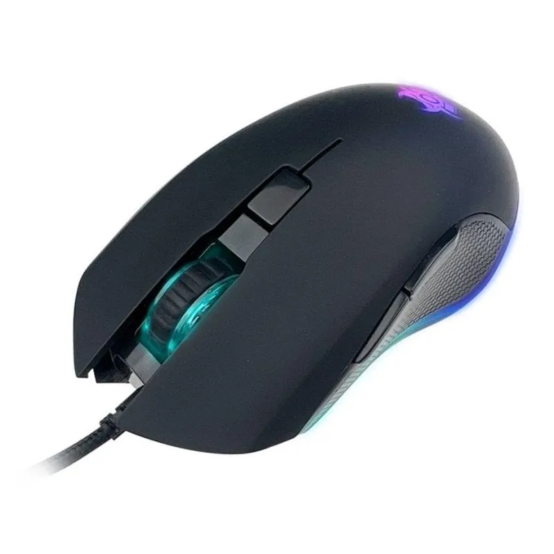 Mouse TRACER GameZone EDGE USB Tipo A 3200 DPI Nero Illuminazione - immagine 1