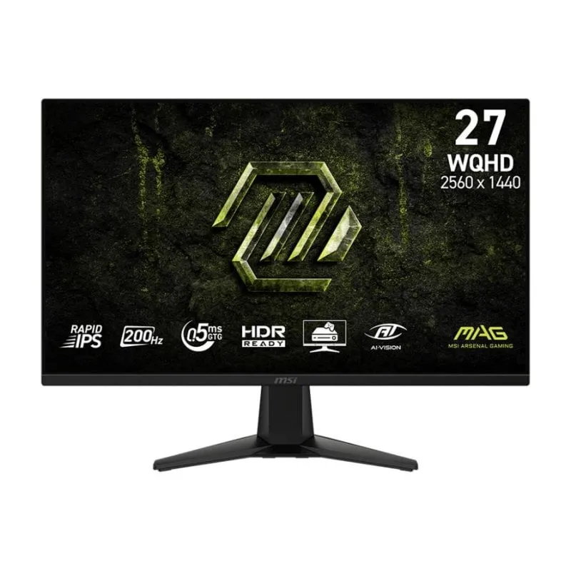 Monitor PC MSI MAG 275QF E20 27" WQHD 200Hz IPS FreeSync Premium HDR Ready 0,5ms - immagine 1
