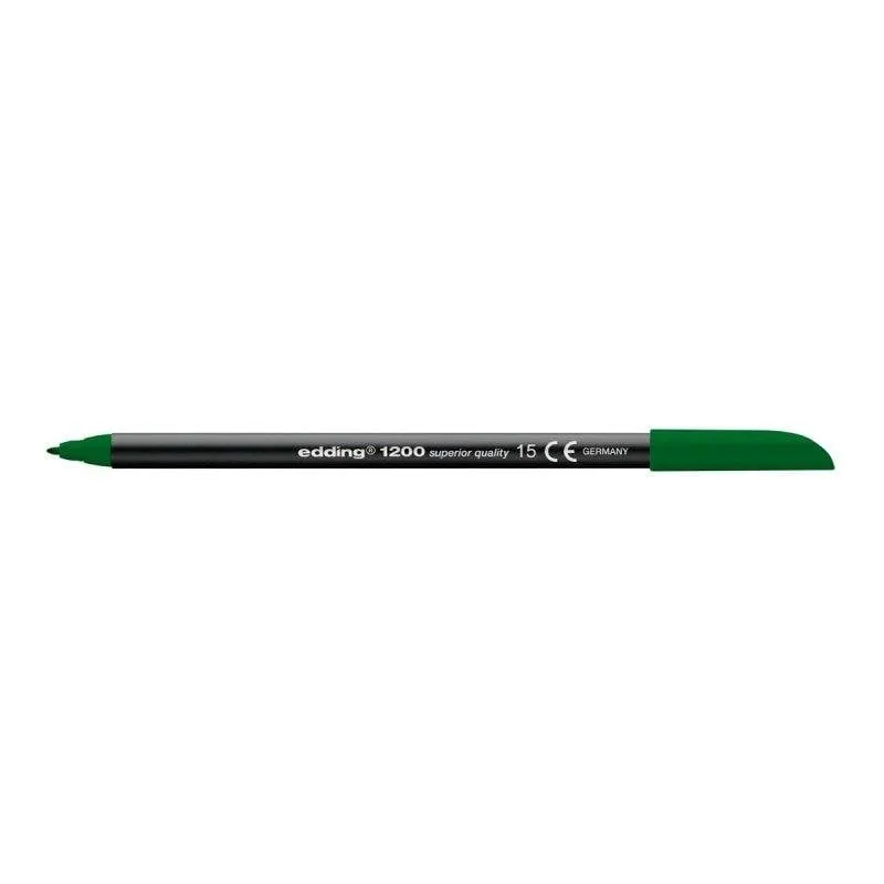 Pennarelo Edding 1200 Punta Tonda 0.5 mm Verde Oliva - immagine 1