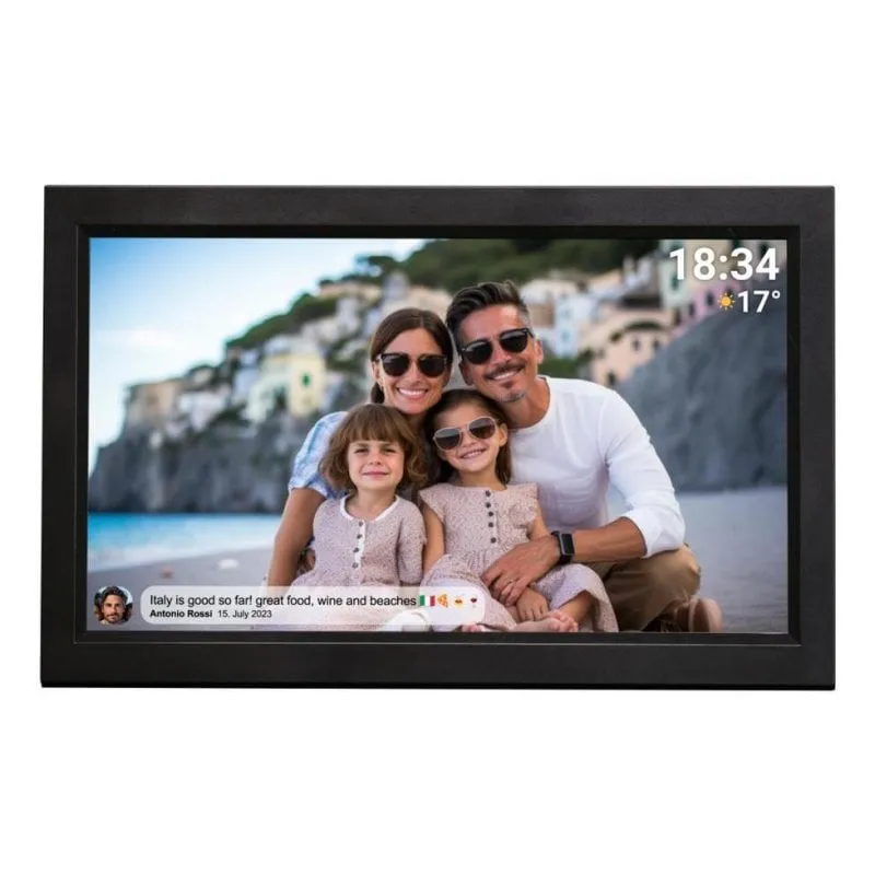 Cornice Fotografica Digitale Denver PFF-1503B 15.6" 1920x1080 IPS Wi-Fi 16GB - immagine 1