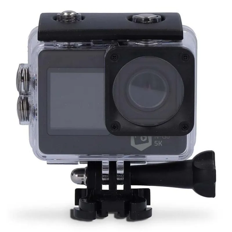 Action Cam Nedis ACAM71BK 5K UltraHD WiFi UltraWide Stabilizzazione Avanzata - immagine 1
