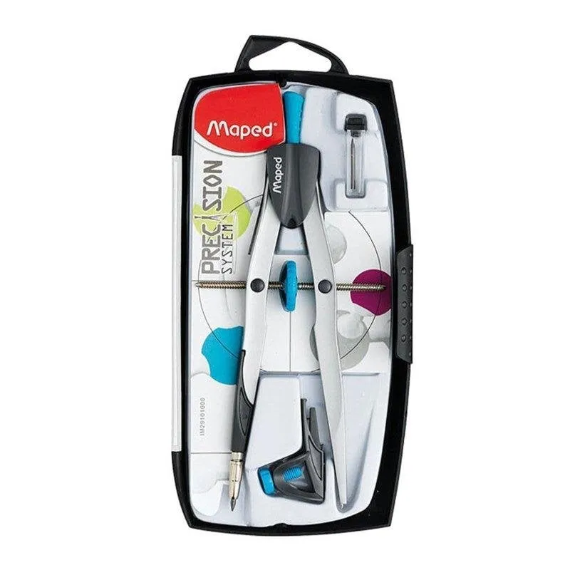 Compasso a Virgola Maped Precision System Metallo 30cm Blu - immagine 1