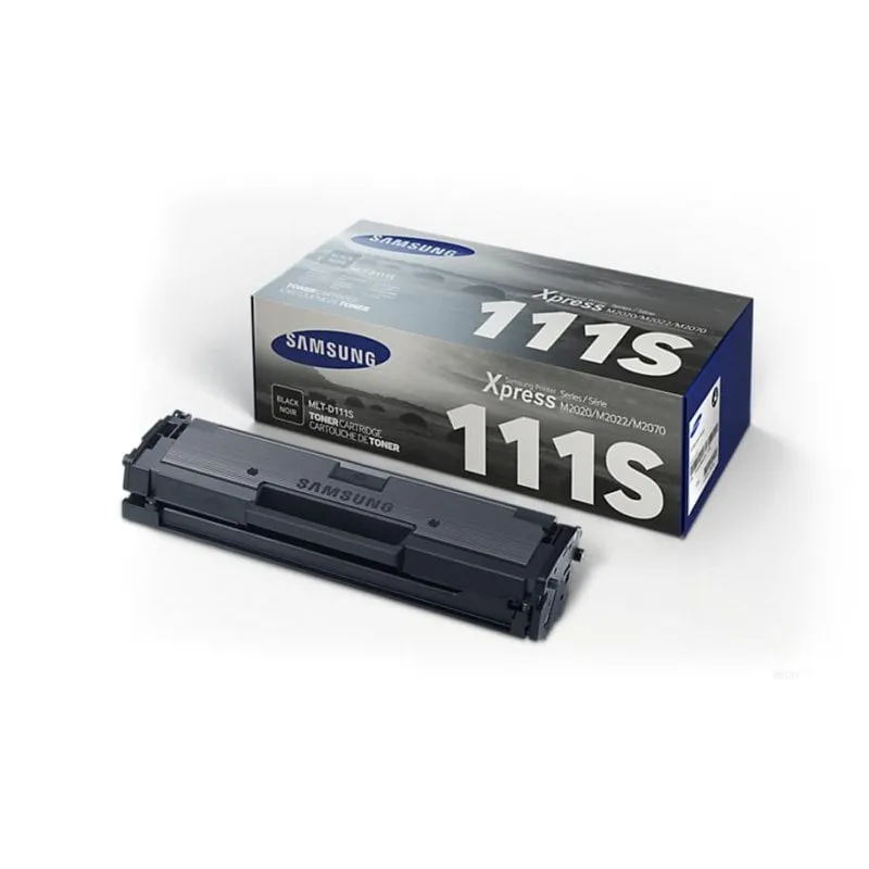 Cartuccia Toner Samsung MLT-D111S Originale Nero 1000 pagine - immagine 1