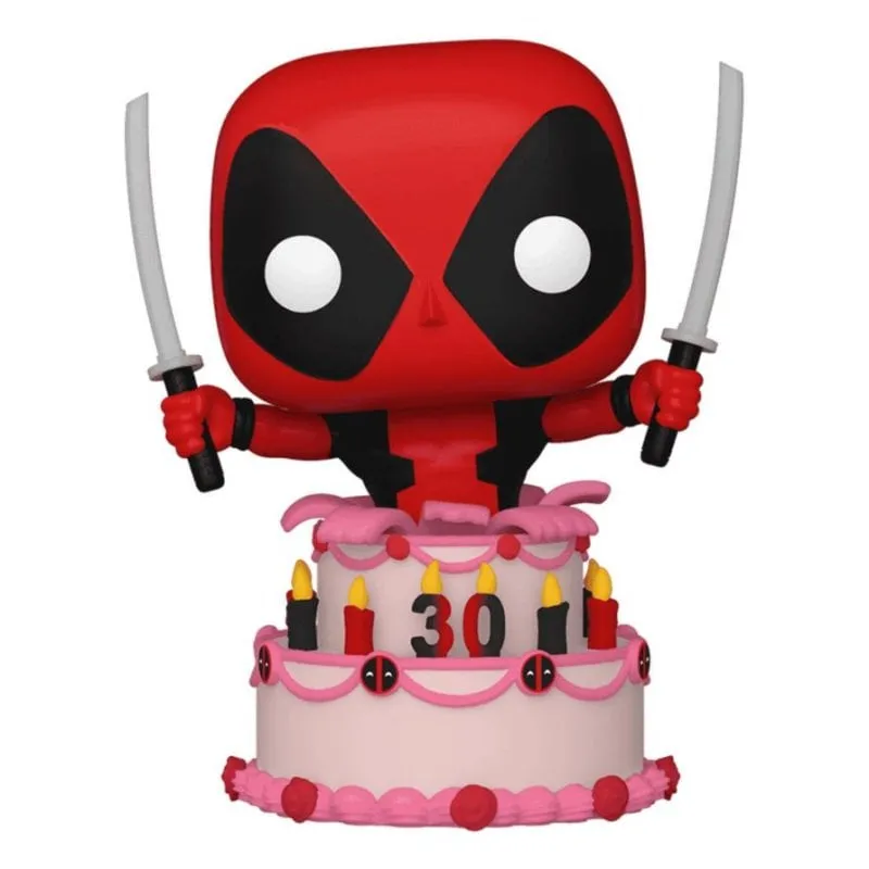 Figurina Funko Pop! Deadpool In Cake in Vinile 108 mm - immagine 1