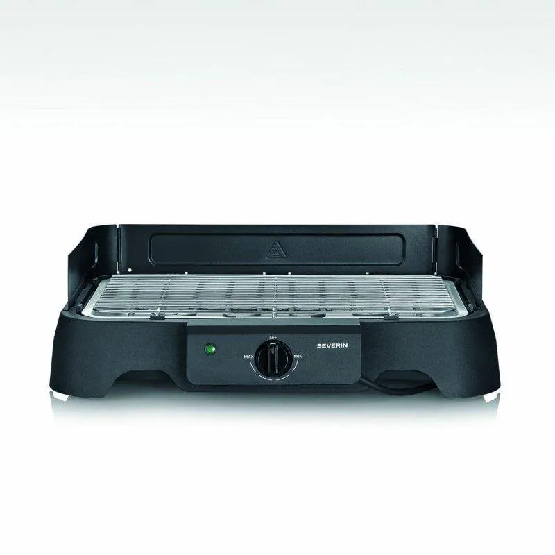 Barbecue Elettrico Severin 8593 2000W Acciaio Inossidabile 38x22cm Termostato - immagine 1