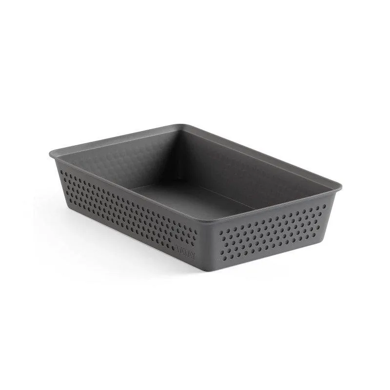 Organizzatore per cassettiere A5 Tatay Bohol Grigio antracite plastica riciclata - immagine 1