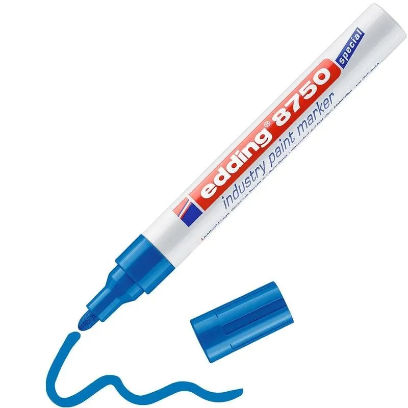 Marcador Edding 8750 Blu 2 mm 4 mm 141 mm - immagine 1