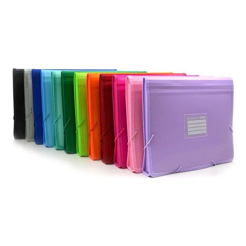 Cartella A4 Office Box 12 divisioni 80 adesivi - immagine 1