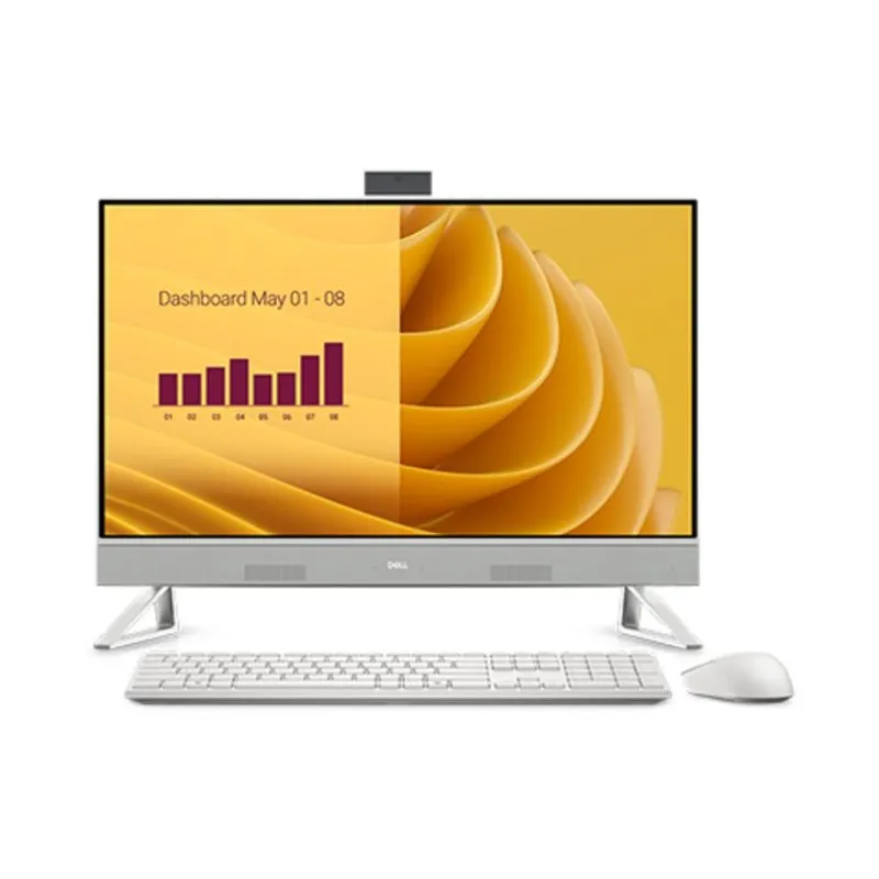 All-in-One Dell EC27250 Intel Core 7 150U 16GB 1TB SSD Intel Graphics 27" Windows 11 Pro camera IR - immagine 1