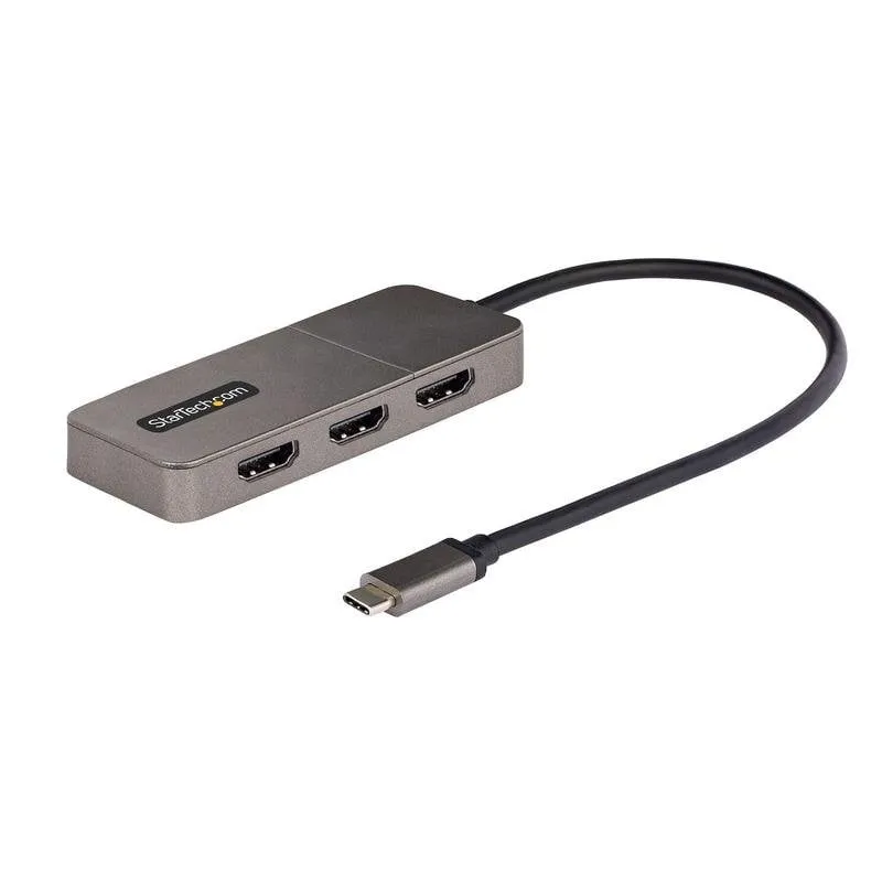 Adattatore USB-C a 3 HDMI MST StarTech.com 4K 60Hz HDR - immagine 1