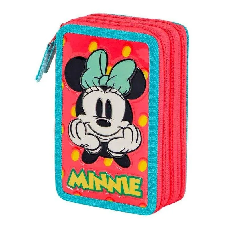 Astuccio Tripli Karactermania Disney Minnie Mouse 44 Pezzi - immagine 1