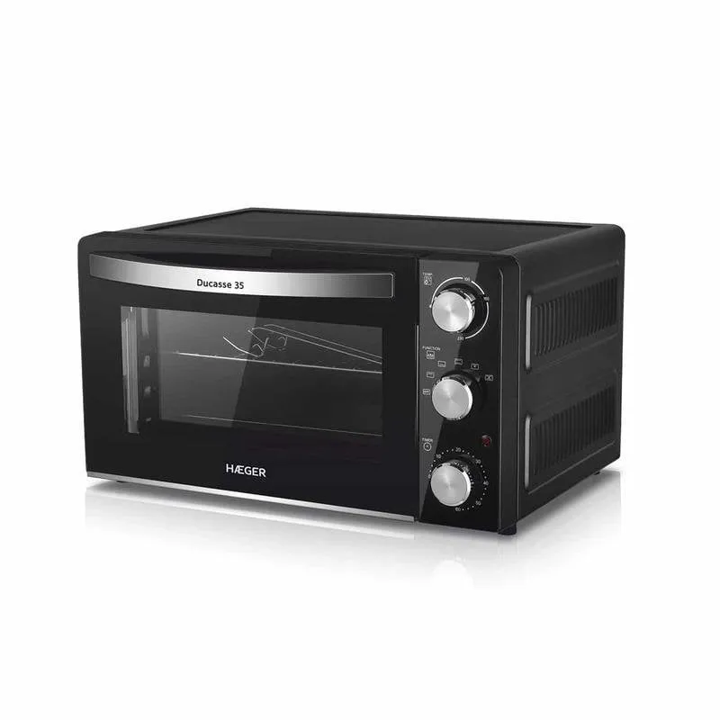 Fornetto Elettrico Haeger Ducasse 35 35L 52cm 1500W Convezione Grill Nero - immagine 1