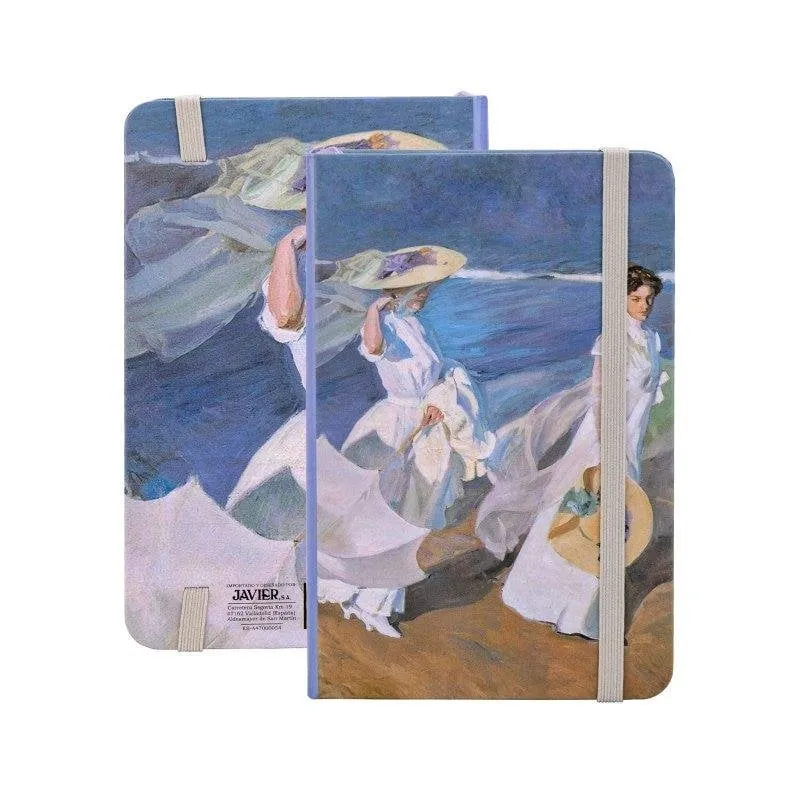 Quaderno A6 Javier Señoras Playa con Copertina Rigida e Segnalibro in Tessuto - immagine 1