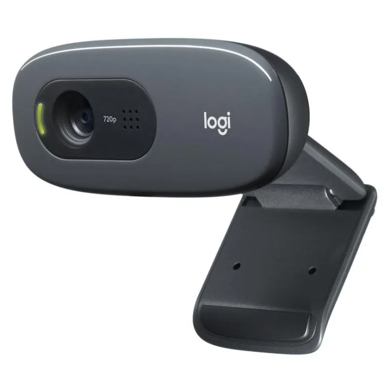Webcam Logitech 960-000584 3 MP 720p USB Grigio - immagine 1