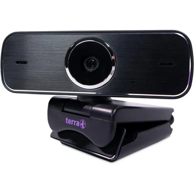Webcam Terra JP-WTFF-1080 Full HD 1080p 30 fps USB Nera - immagine 1