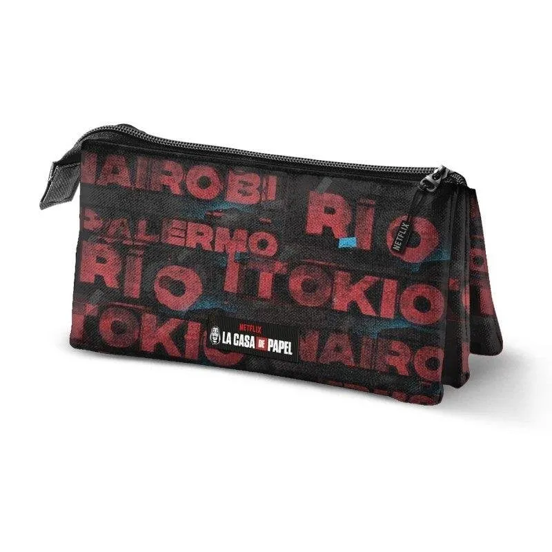 Portatutto Triplo Karactermania La Casa De Papel - immagine 1