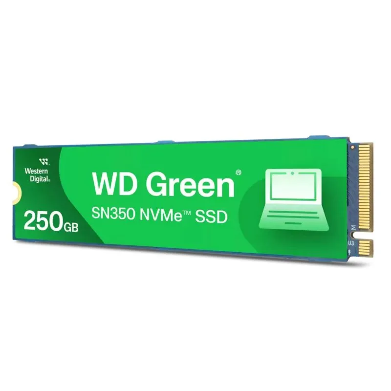 Disco Duro WD WDS250G2G0C 250GB M.2 NVMe 2400MB/s PCIe 3.0 - immagine 1