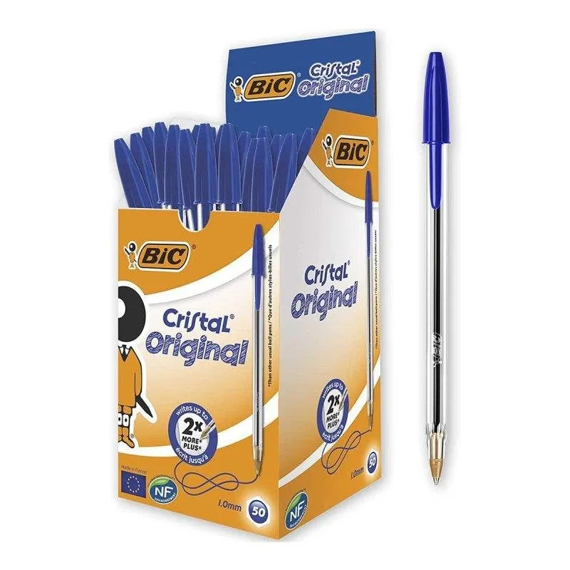 Bic Cristal Original Penna Blu - Confezione da 50 - immagine 1
