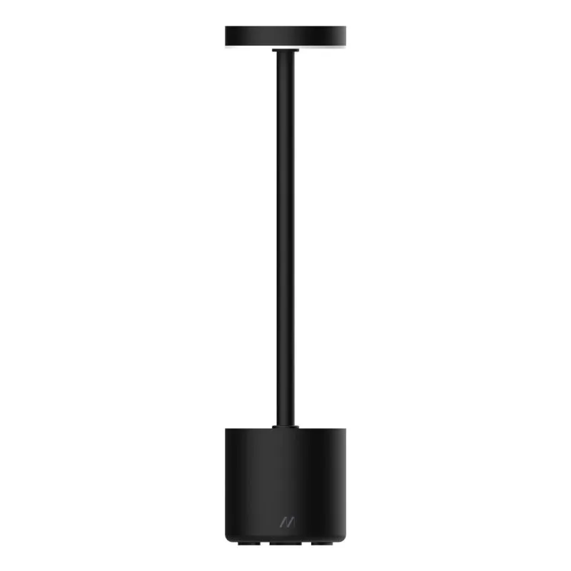 Lampada LED Muitomas UPNDOWNLAMPBK Invertita Nero Acciaio - immagine 1