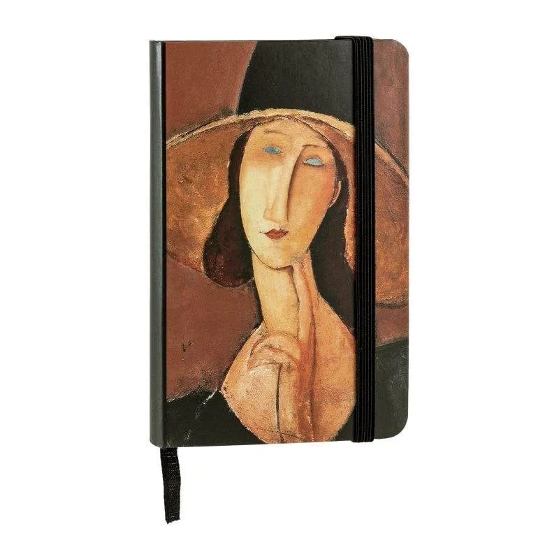 Quaderno A6 Javier Modigliani con Copertine Rigide e Segnalibro - immagine 1