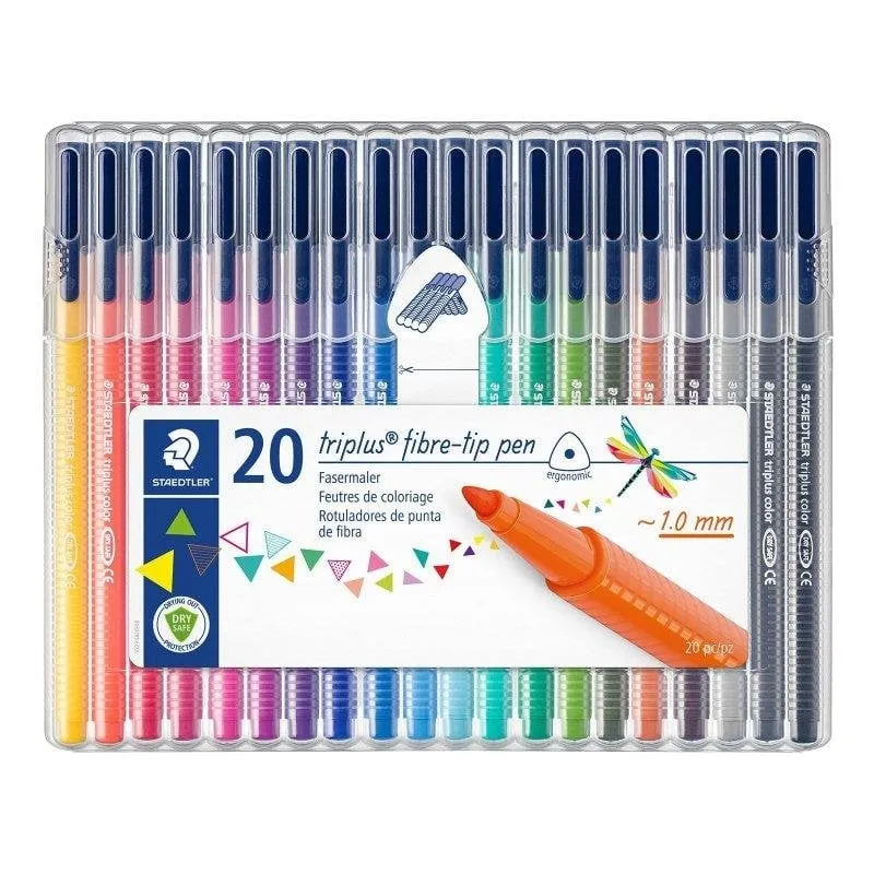 Staedtler Triplus Color - Set di 20 Pennarelli Colorati - immagine 1