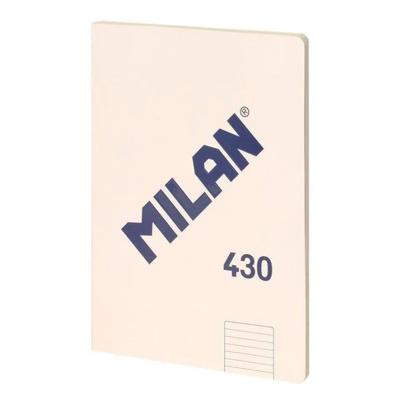 Quaderno A4 Milan 430 Rilegato 48 Fogli 95gr Beige - immagine 1