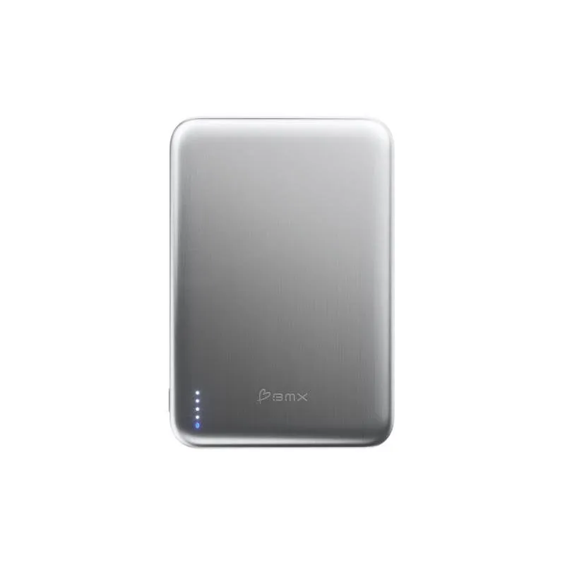 Batteria Esterna Rant BMX SolidSafe Air 5000 mAh Semi-solid-state Qi2 15W Argento - immagine 1