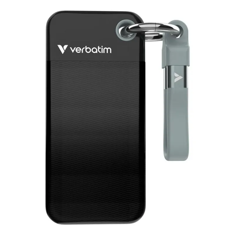 Disco Rigido Verbatim Pocket SSD 256GB USB Tipo C 10GB/s Ignifugo - immagine 1