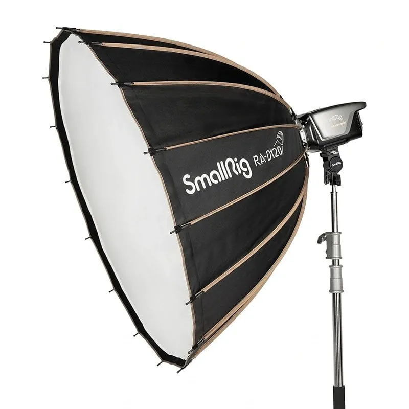 Softbox Parabolica SmallRig RA-D120 4140 Montatura Bowens Acciaio Inox - immagine 1