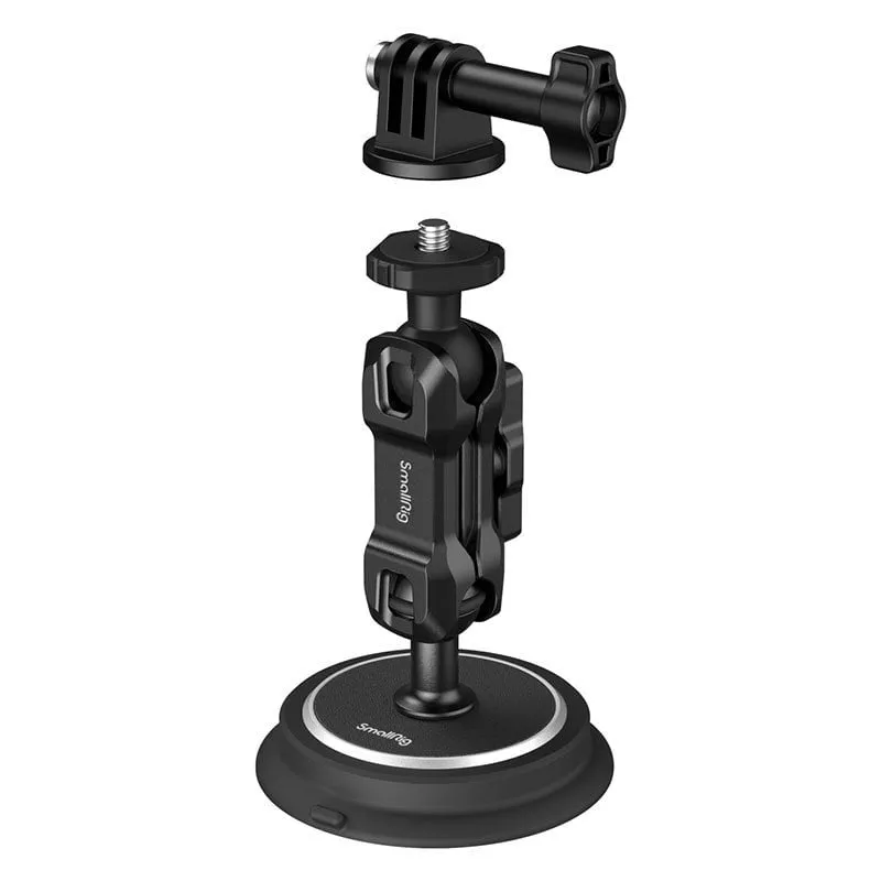 Supporto SmallRig 4466 con ventosa magnetica Magic Arm per action cam - immagine 1