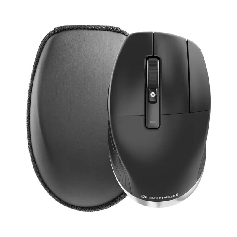 Mouse 3Dconnexion 3DX-700116 RF wireless 7200 DPI Nero ricaricabile - immagine 1