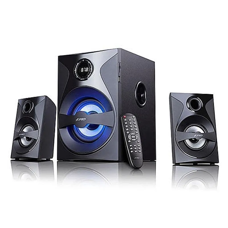 Altoparlanti F&D 2.1 canali Bluetooth 54W con subwoofer attivo nero - immagine 1