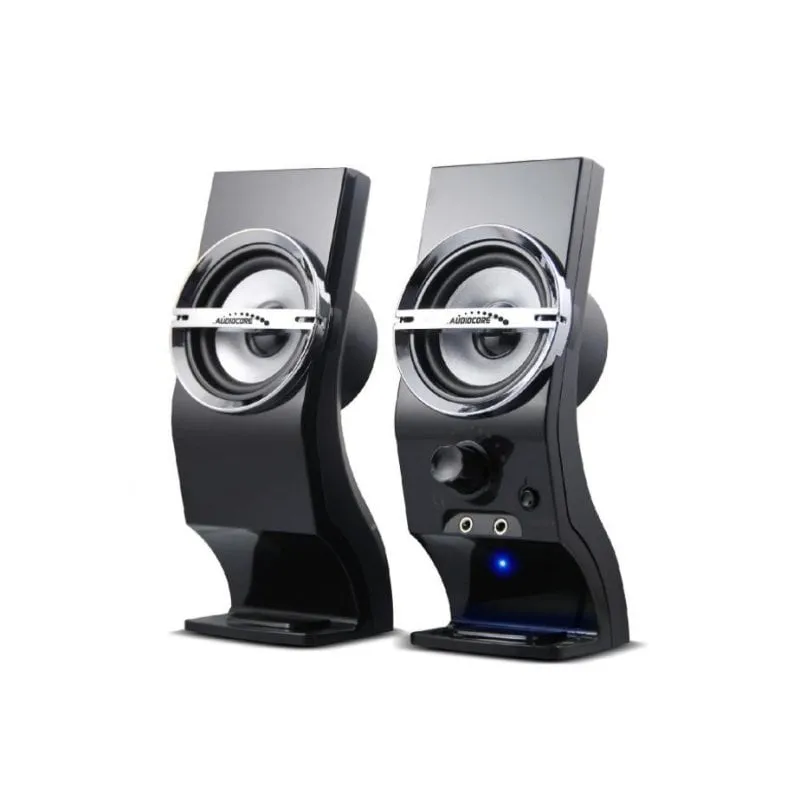 Altoparlanti Audiocore 2 vie cablati 3W USB con interruttore integrato - immagine 1