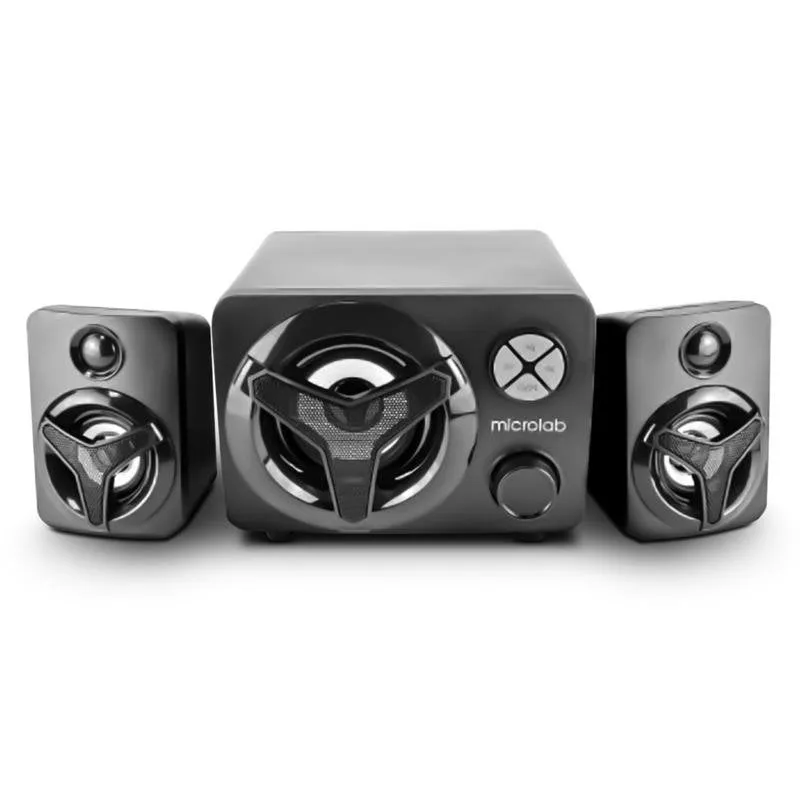 Altoparlanti Microlab U210 2.1 canali wireless e cablati 11W Bluetooth radio FM - immagine 1