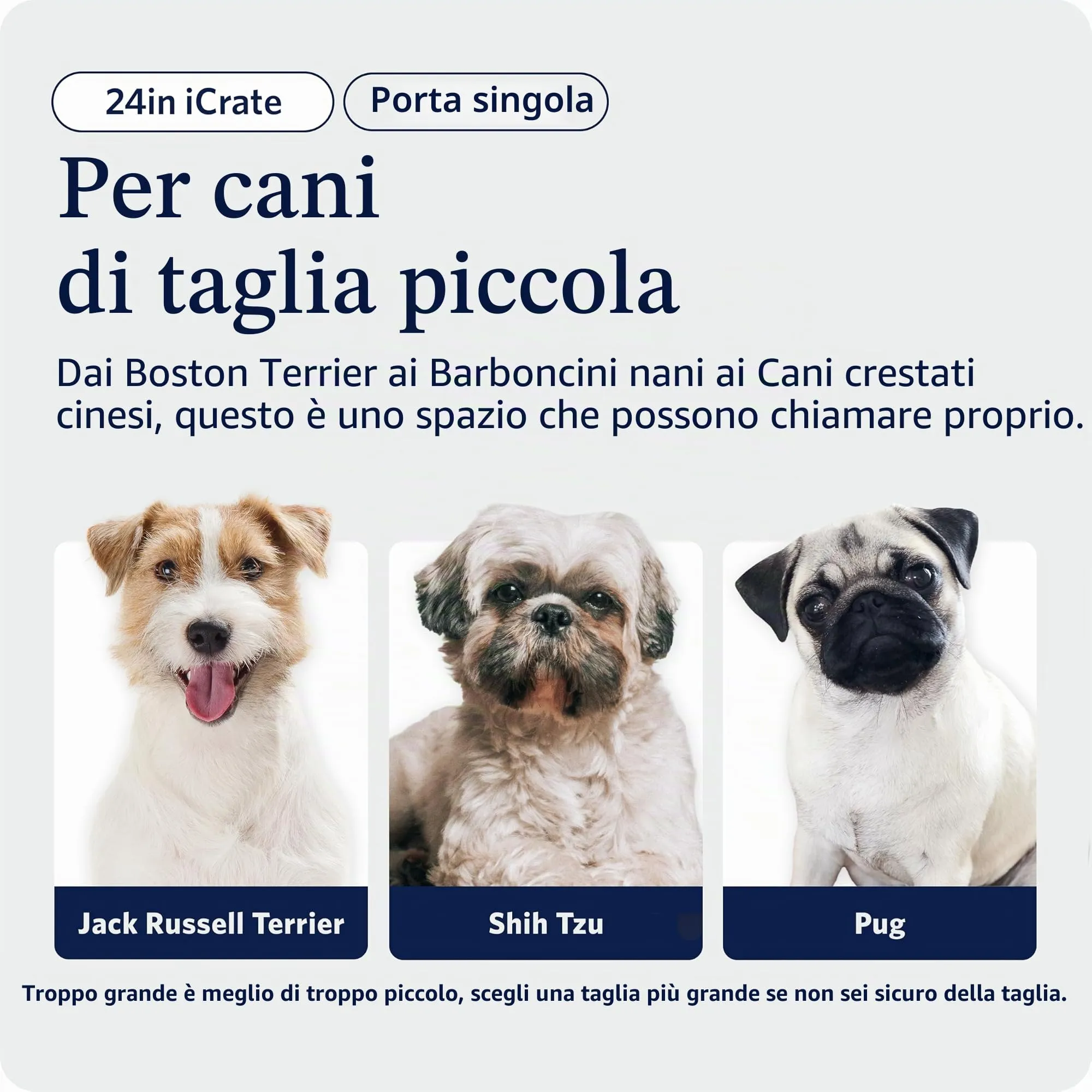 MidWest Homes for Pets Gabbia per cani a porta singola, lunga 60,96 cm, con vaschetta a tenuta stagna, piedini protettivi, pannello divisorio e caratteristiche brevettate, rosa, modello 1524PK - immagine 2