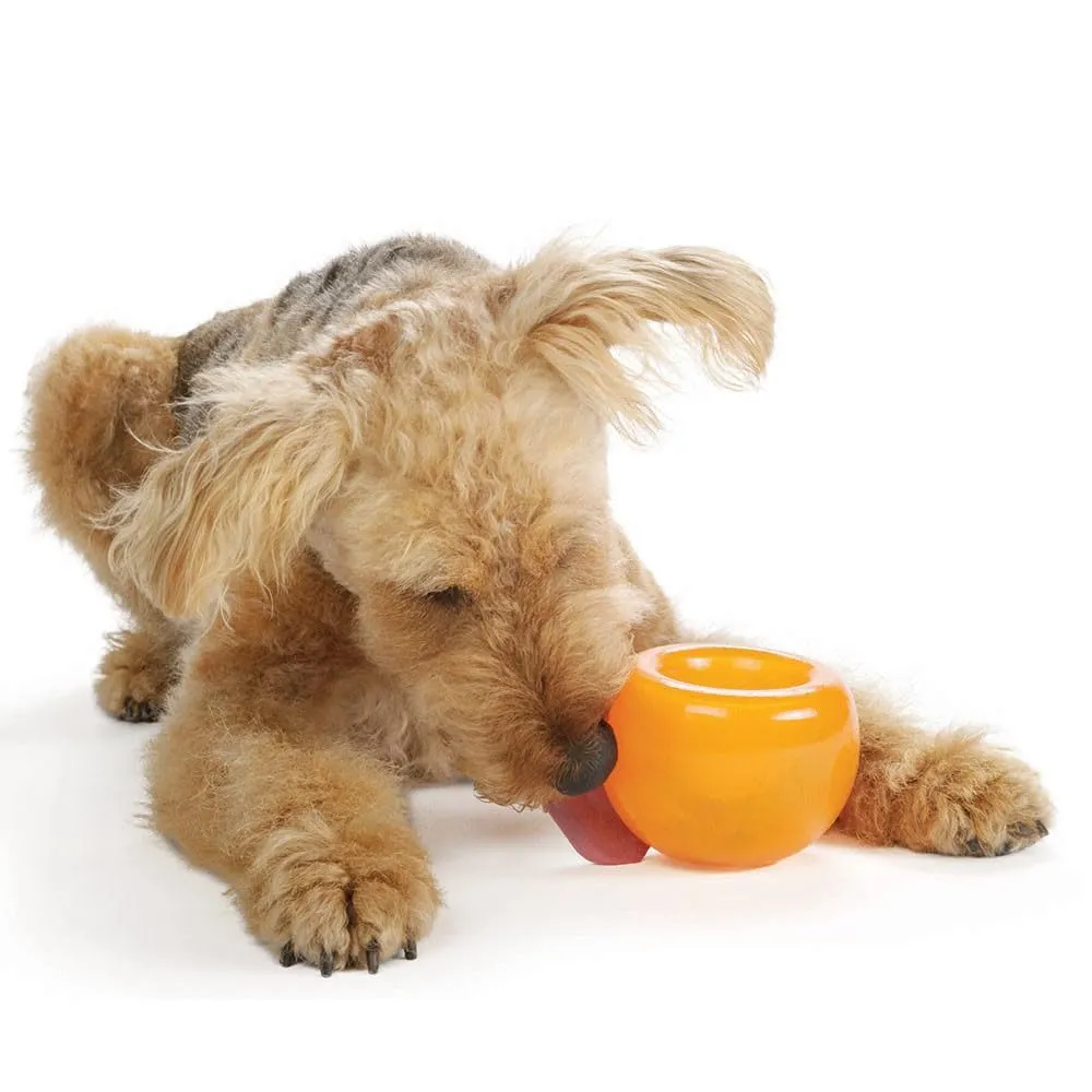 Planet Dog Orbee-Tuff Snoop - Gioco interattivo per cani - erogatore di ricompensa - arancione - grande - immagine 4