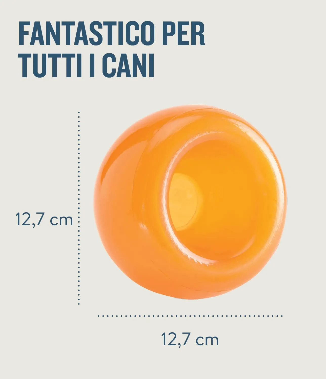 Planet Dog Orbee-Tuff Snoop - Gioco interattivo per cani - erogatore di ricompensa - arancione - grande - immagine 8
