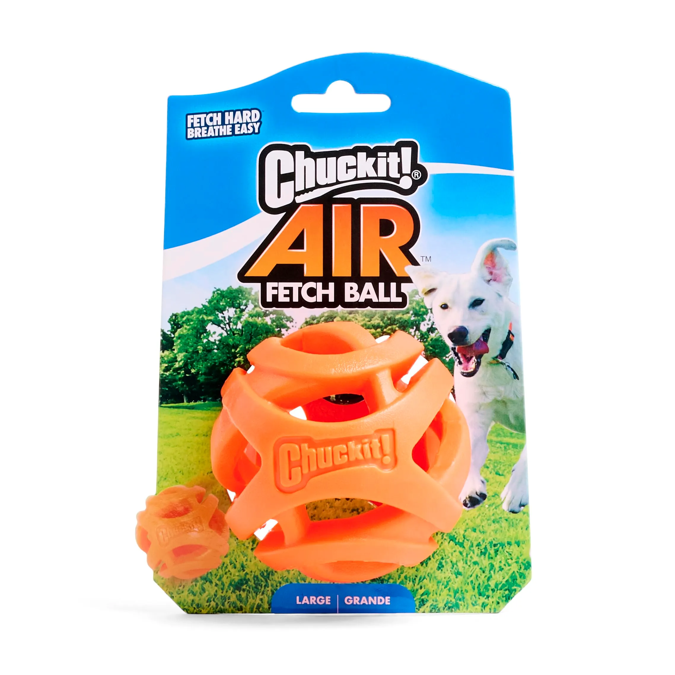 Chuckit Palla Breathe Right Fetch Ball Large, Palla da Perseguire per Il Cane, L - immagine 2