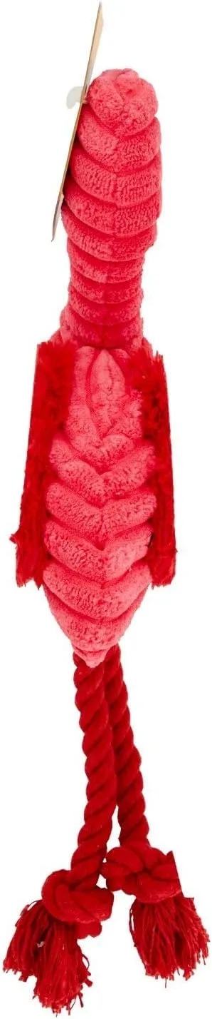 Vitakraft Safari Fenicottero, giocattolo cani, peluche, sonaglio (1 pezzo) - immagine 4