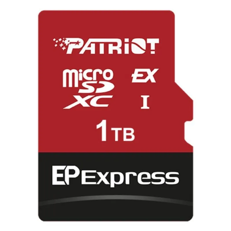 Scheda microSD Patriot EP Express 1 TB 800/600 MB/s UHS-I Classe 10 - immagine 1