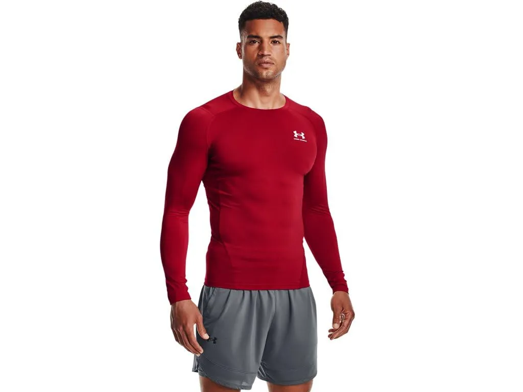 Under Armour HeatGear Maglia Intima a Maniche Lunghe da Uomo - Traspirazione Superiore Anti-Sudore SMT - immagine 1