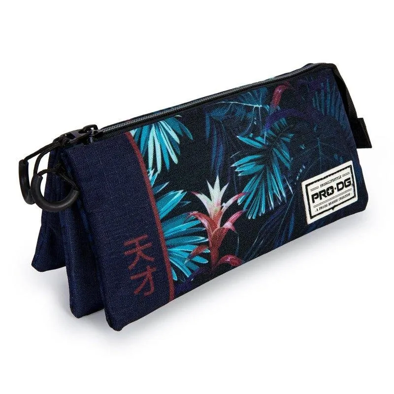 Astuccio Scolare Triplo Prodg Tokyo Blu Scuro - immagine 1