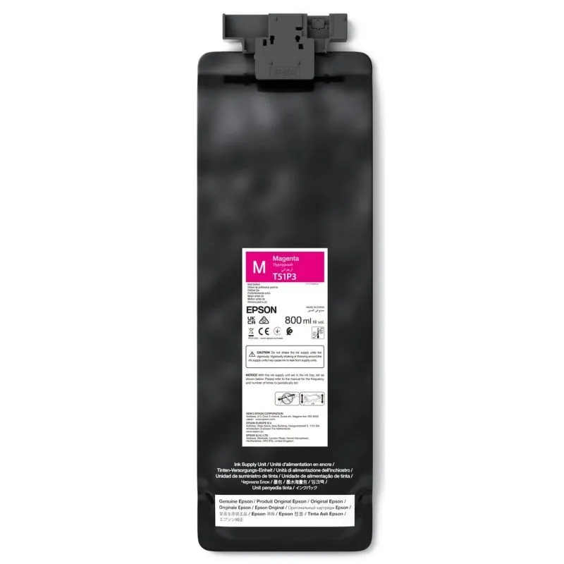 Cartuccia Tinta Epson UltraChrome GS3 Magenta 800 ml - immagine 1