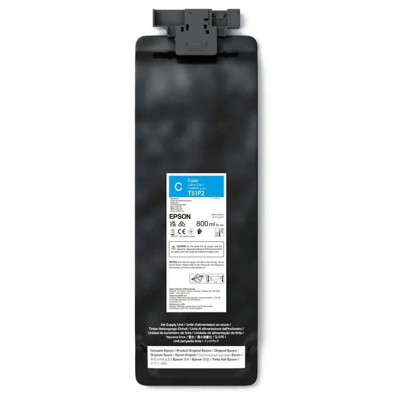 Cartuccia Inchiostro Epson UltraChrome GS3 Cyan 800 ml - immagine 1