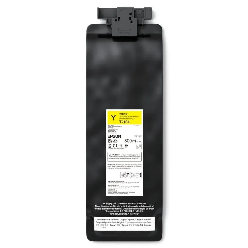 Cartuccia Inchiostro Epson UltraChrome GS3 Giallo 800 ml - immagine 1