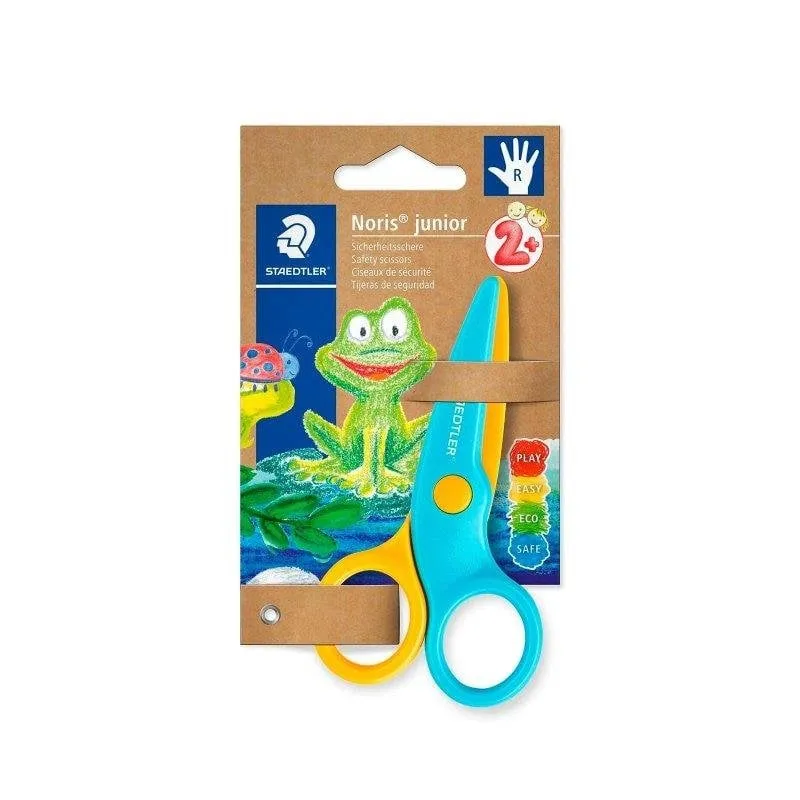 Forbici di sicurezza Staedtler Noris Junior per bambini, bordi arrotondati, destrorso - immagine 1