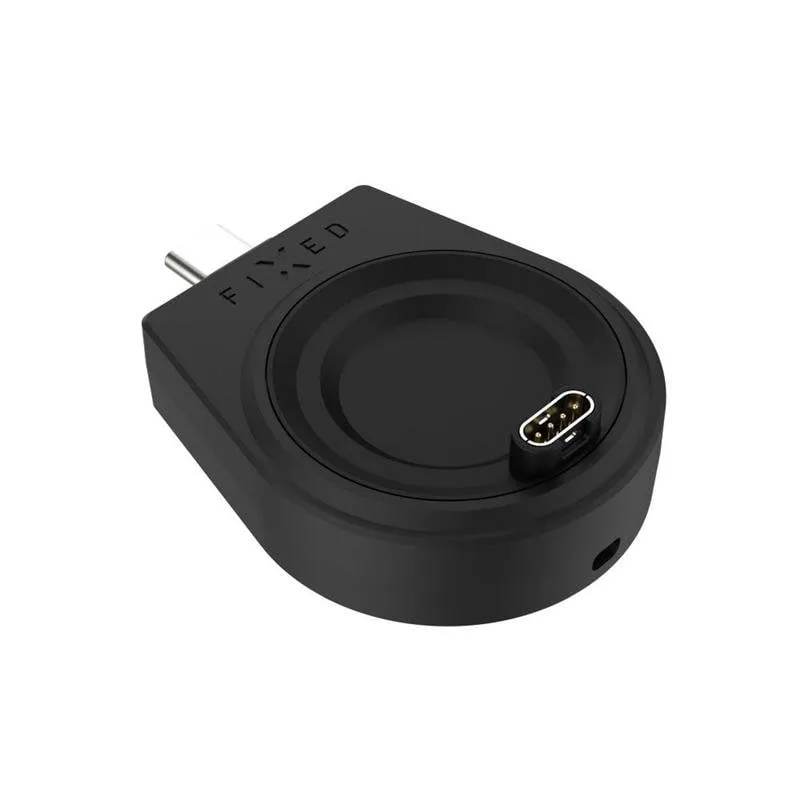 Caricatore FIXED FIXDW-GA-BK Interno USB 1 m Nero per Smartwatch - immagine 1